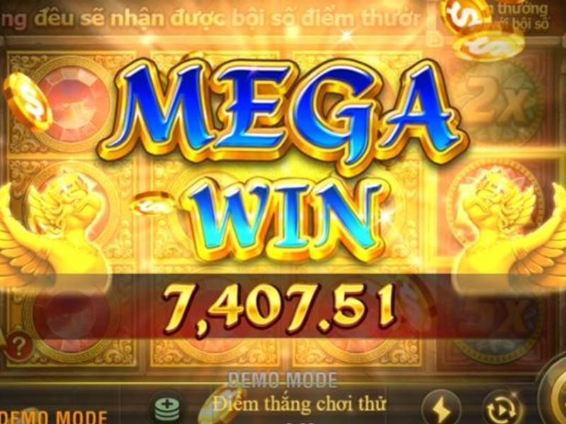 Bảng thanh toán của một game slot fi88 hiển thị các biểu tượng và giá trị
