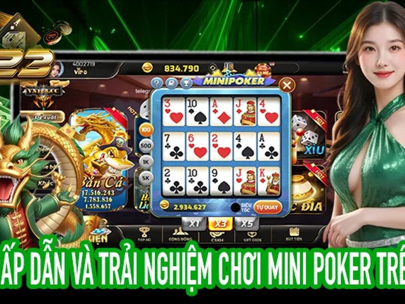 Hình ảnh trò chơi Poker tại fi88